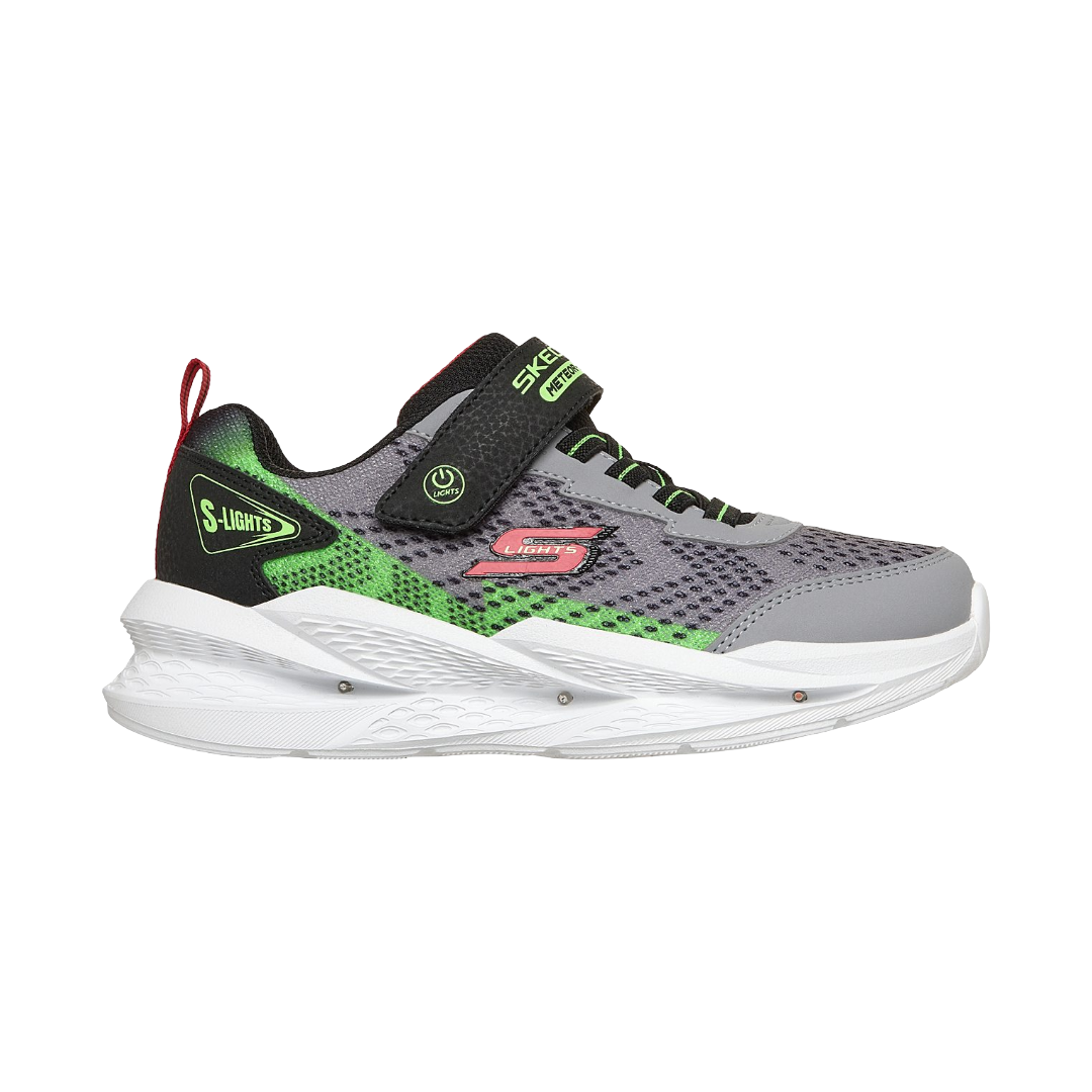 ZAPATILLAS URBANAS SKECHERS METEOR LIGHTS 2.0 INFANTIL | 401490L-GYBK