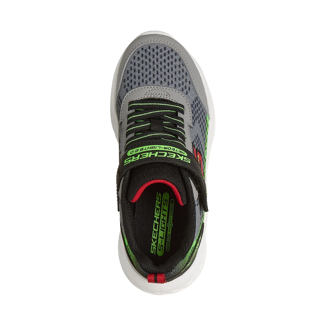 ZAPATILLAS URBANAS SKECHERS METEOR LIGHTS 2.0 INFANTIL | 401490L-GYBK