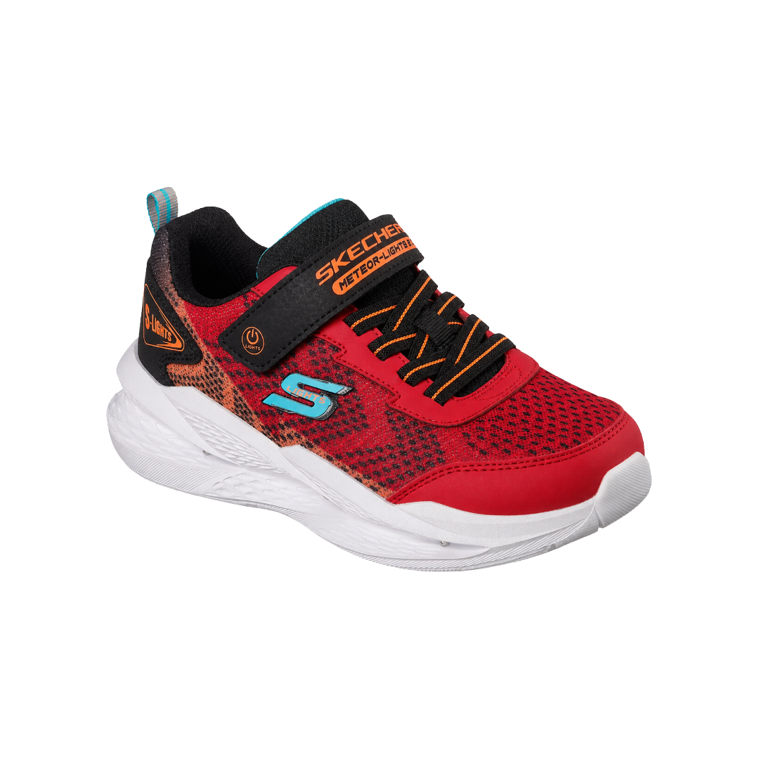 ZAPATILLAS URBANAS SKECHERS METEOR LIGHTS 2.0 INFANTIL | 401490L-RDBK