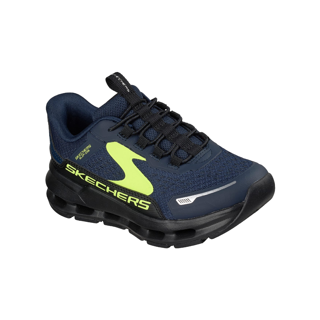 ZAPATILLAS URBANAS SKECHERS GLIDE-STEP PLUS JUVENIL | 404203L-NVBK