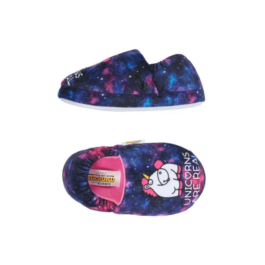 PANTUFLAS UNICORNIO MI VILLANO FAVORITO GALAXIA TBC (NIÑAS) | 620657REG