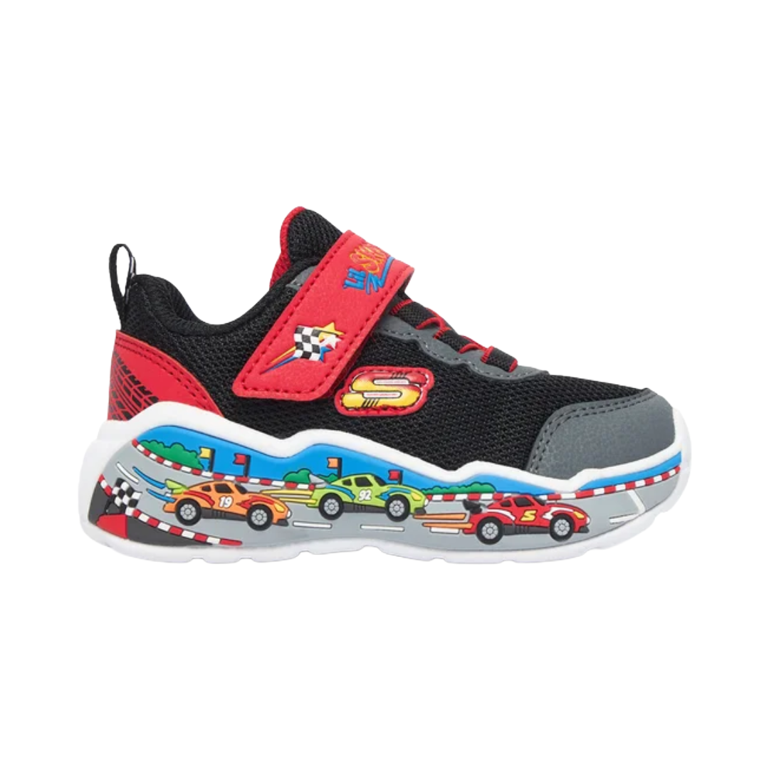 ZAPATILLAS URBANAS SKECHERS PLAY SCENE BEBES 407312N-BKRD