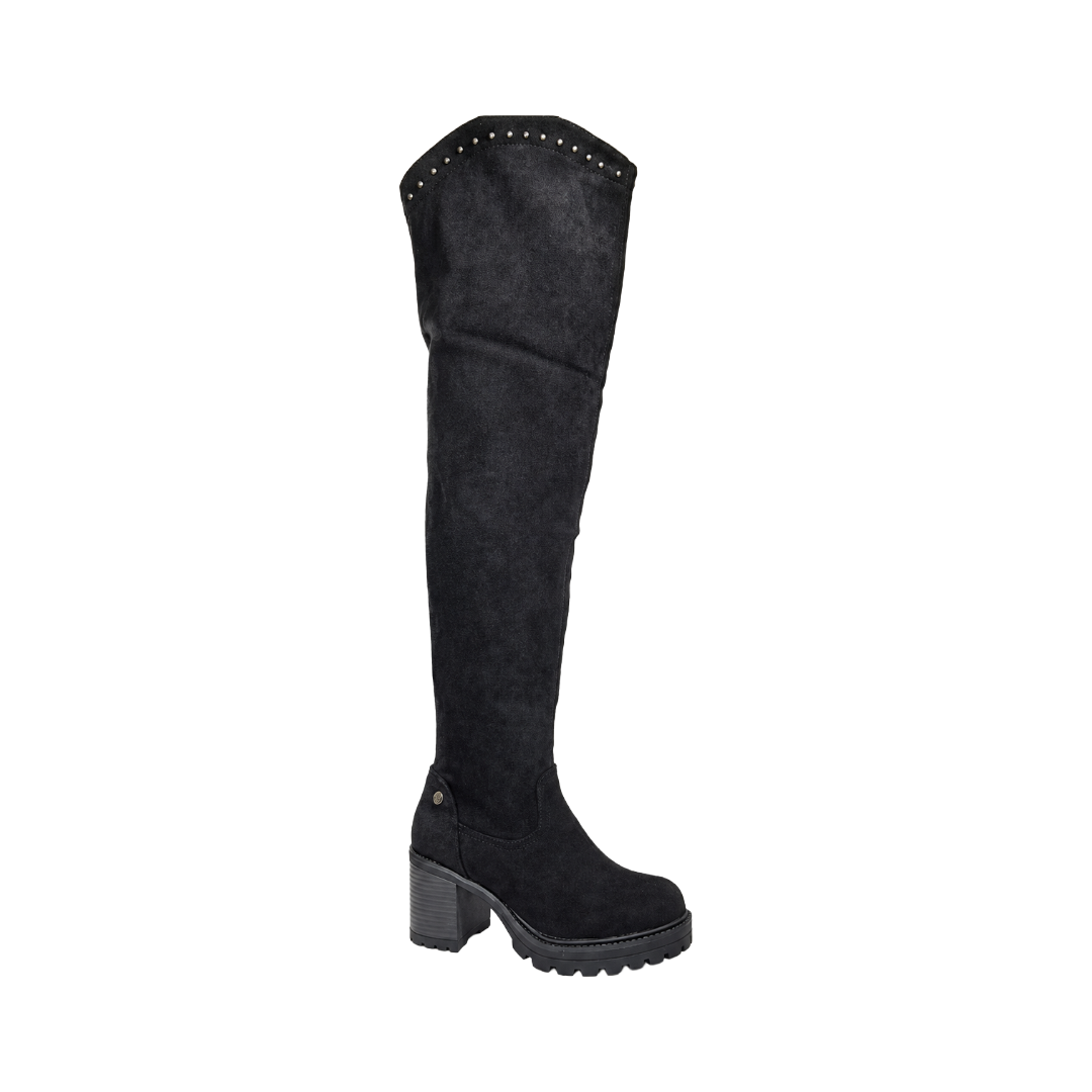 BOTAS BOTELI GAMUZA NEGRO R52