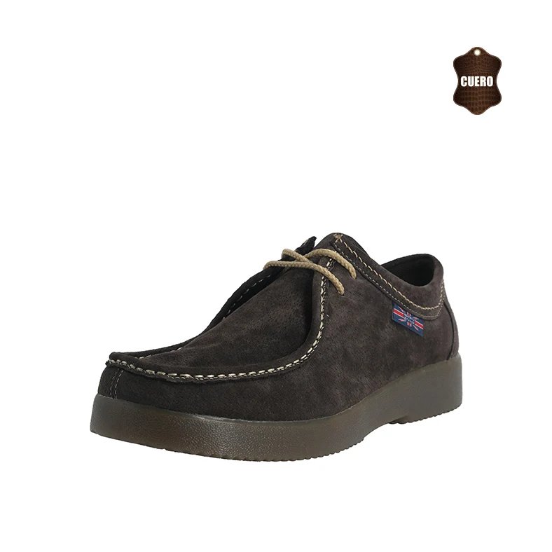 ZAPATOS CAUSALES DE CUERO LONDON 9448-03