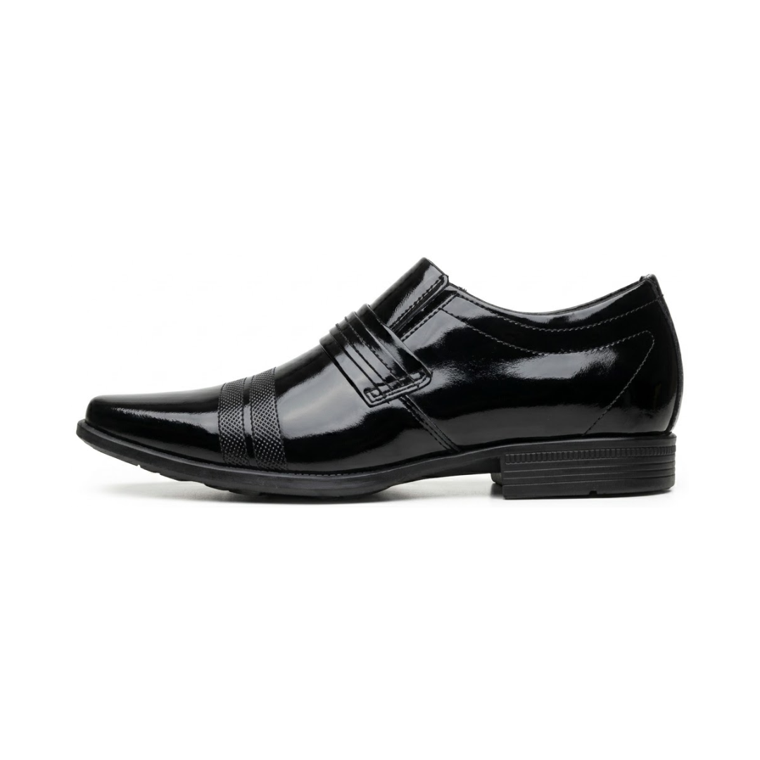 ZAPATOS FORMALES PEGADA CHAROL HOMBRE | 126511-03
