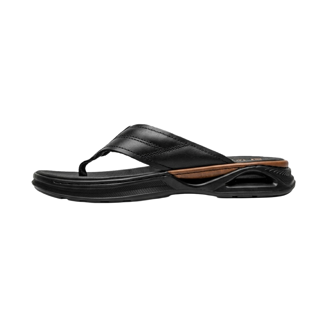 SANDALIAS PEGADA PRETO HOMBRE | 131321-03
