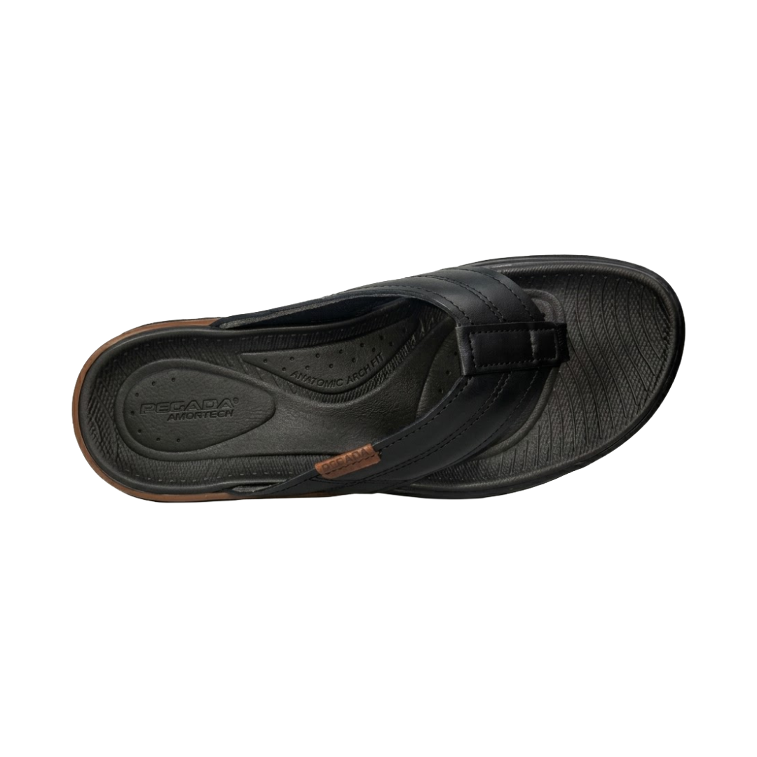 SANDALIAS PEGADA PRETO HOMBRE | 131321-03