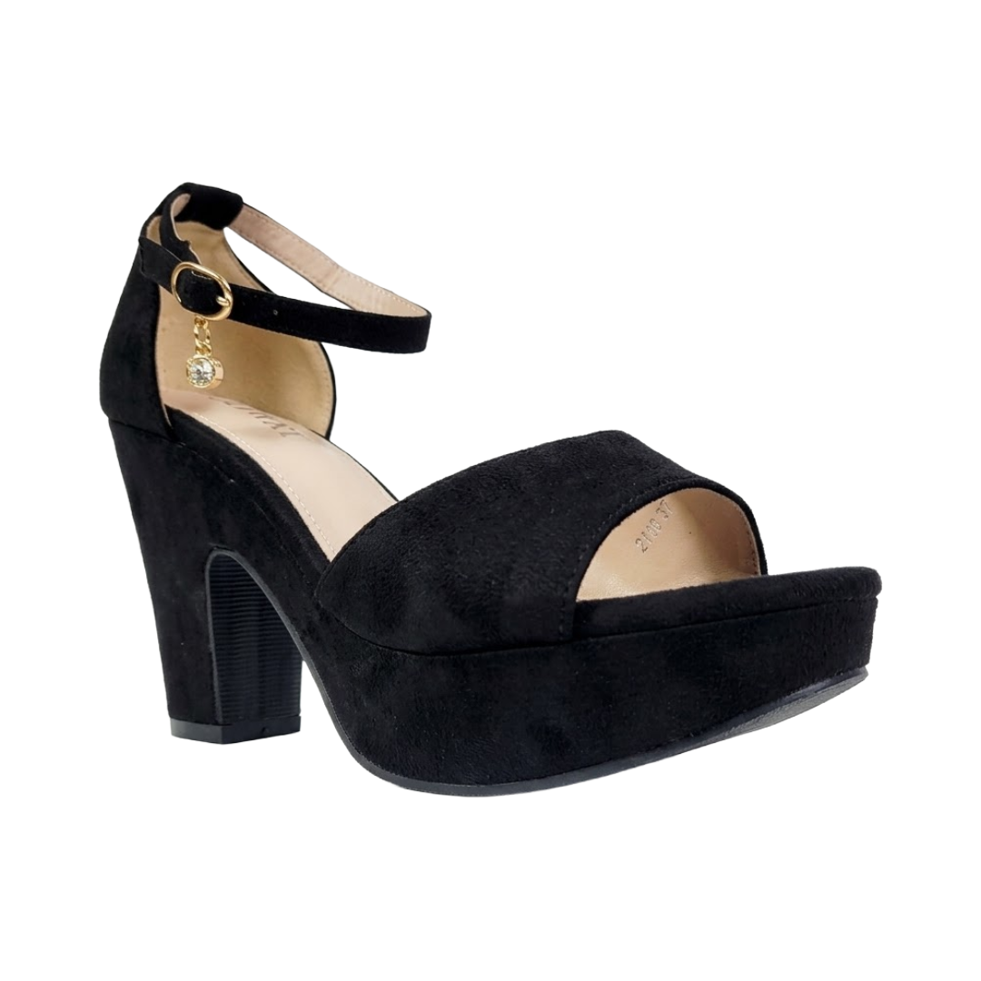 SANDALIAS DE FIESTA AGUXI GAMUZA MUJER | 20-80