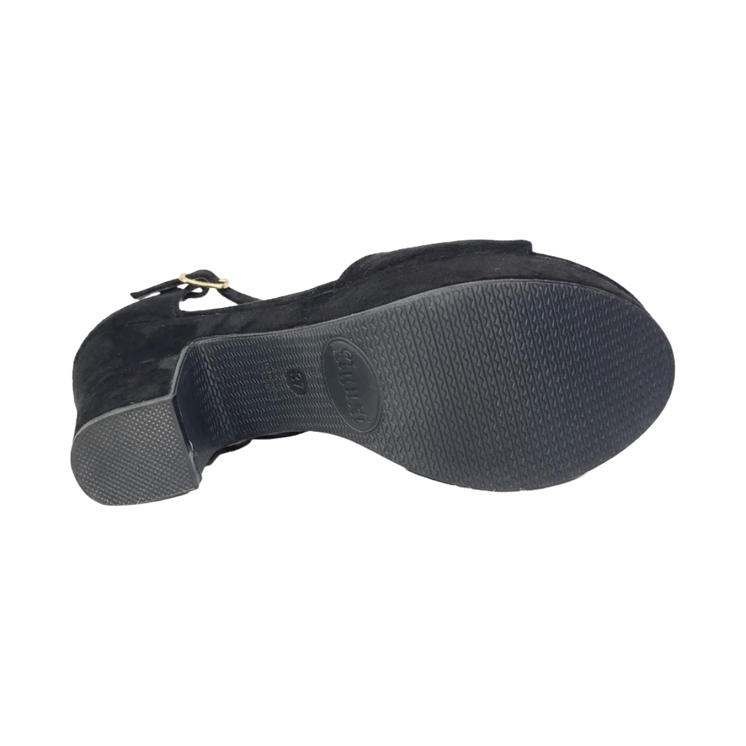 SANDALIAS DE FIESTA AGUXI GAMUZA MUJER | 20-80