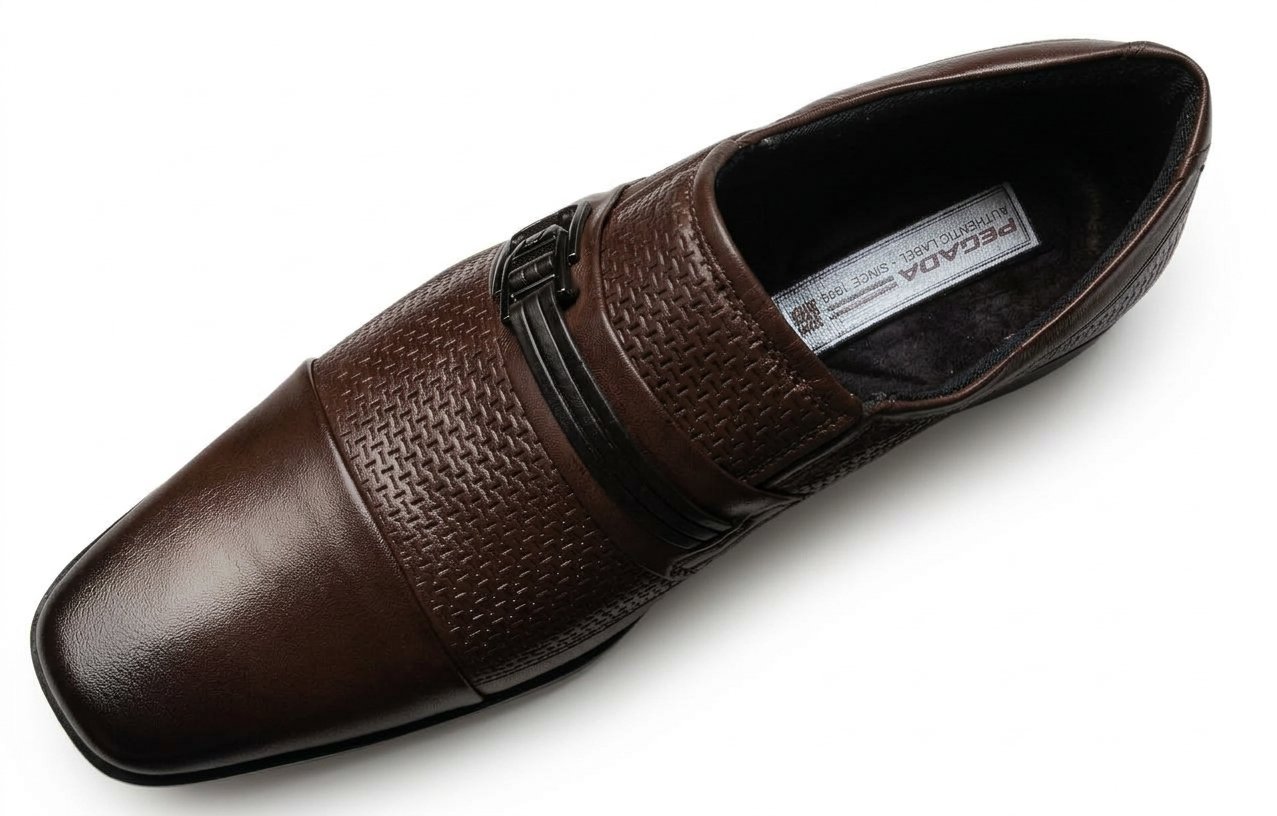 ZAPATOS FORMALES PEGADA CAFE 121842-02