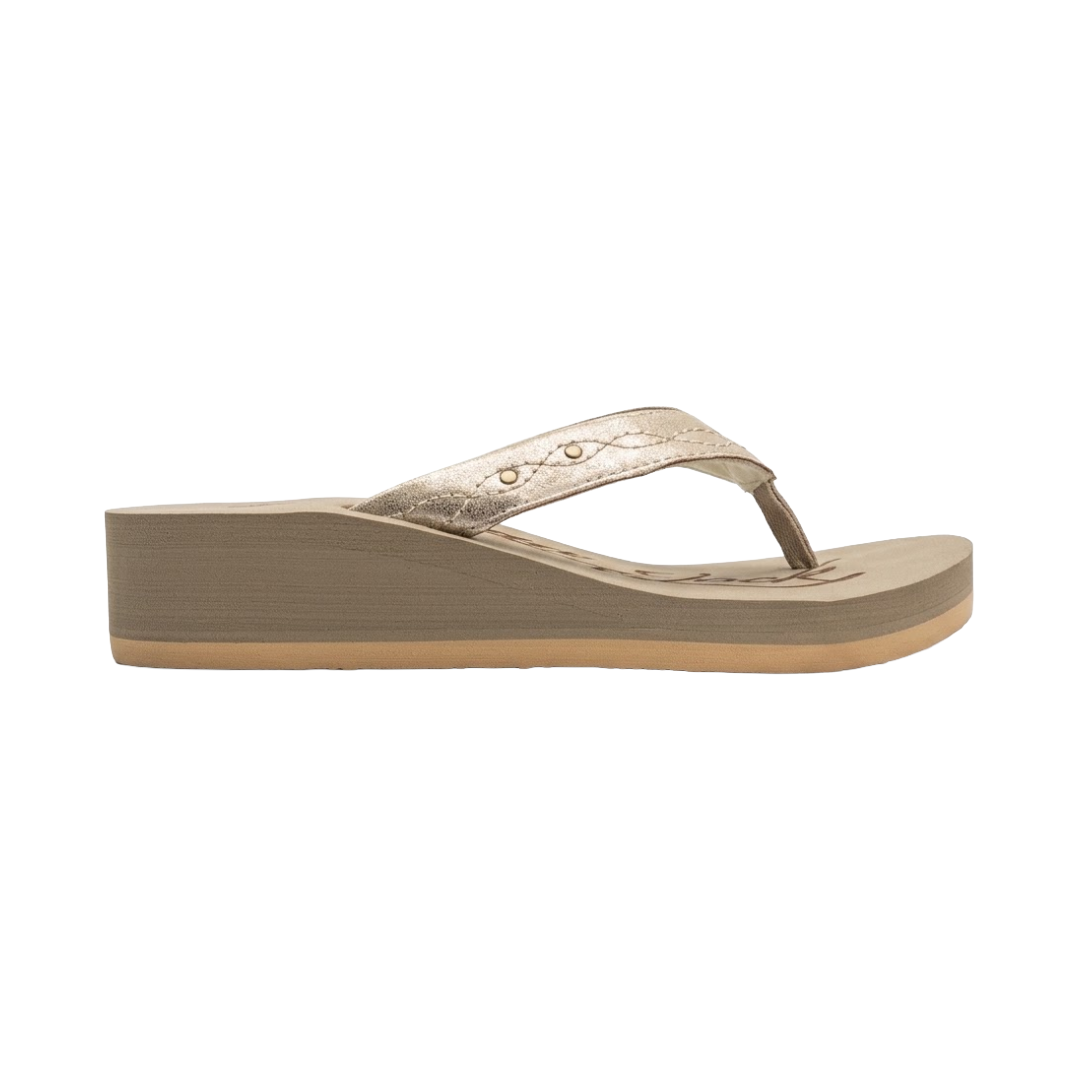 SANDALIAS CASUALES PANAMA JACK MUJER ORO | PJM0380