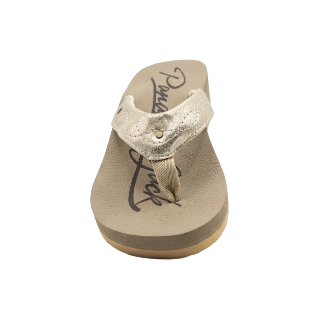 SANDALIAS CASUALES PANAMA JACK MUJER ORO | PJM0380