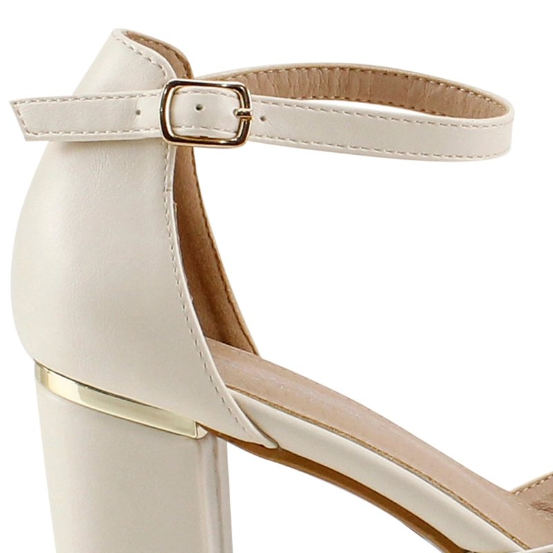 SANDALIAS DE FIESTA BEIGE NEW WALK ZM25-9875-20